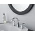 Delta-3538LF-Installed Faucet in Chrome