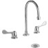 Delta Commercial Widespread Bathroom Faucet - Free Grid Strainer with purchase Chrome