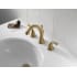 Delta-3592LF-Installed Faucet in Champagne Bronze