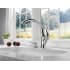 Delta-4153-DST-Installed Faucet in Chrome