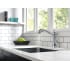 Delta-4197-DST-Running Faucet in Spray Mode in Arctic Stainless