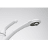 Delta-470-DST-Close Up of Faucet Spray Head in Matte White