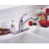 Delta-470-DST-Installed Faucet in Chrome