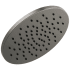 Delta Universal Showering 11-3/4" Round 1.75 GPM Single Function Rain Shower Head with Touch Clean Technology Black Stainless