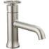 Delta Trinsic 1.2 GPM Single Hole Bathroom Faucet Less Drain Assembly Brilliance Stainless