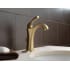 Delta-592-DST-Installed Faucet with Escutcheon Plate in Champagne Bronze