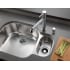 Delta-72030-Installed Faucet in Arctic Stainless