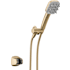 Delta VersaCurl 1.75 GPM Detangling Shower Tool - Includes Hose and Holder Champagne Bronze