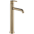 Delta Trinsic 1.2 GPM Single Hole Vessel Bathroom Faucet - Metal Pop-Up Drain Assembly Not Included Champagne Bronze