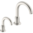 Delta Rustica 0.5 GPM Proximity Faucet with Soap Dispenser - Battery, Less Mixing Valve Brilliance Stainless