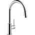 Delta Trinsic Pull-Down Kitchen Faucet with Magnetic Docking Spray Head - Includes Lifetime Warranty Chrome