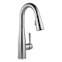 Delta Essa Pull-Down Bar/Prep Faucet with Magnetic Docking Spray Head - Includes Lifetime Warranty Arctic Stainless