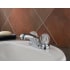 Delta-B2512LF-Installed Faucet in Chrome