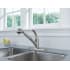 Delta-B4310LF-Installed Faucet in Brilliance Stainless