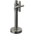 Delta Straight Supply Stop Valve with Cross Handle - Less Supply Line Black Stainless