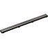 Delta 36" Reversible Linear Shower Drain with Dual Grate Installation - Less Rough In Black Stainless