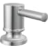 Delta Renaldi Metal Deck Mounted Soap Dispenser Lumicoat Arctic Stainless