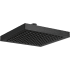 Delta 2.5 GPM 8" Wide Single Function Shower Head - Limited Lifetime Warranty Matte Black