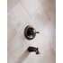 Delta-T14178LHP-Installed Valve Trim with Tub Spout in Venetian Bronze
