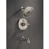 Delta-T14403-T2O-Installed Tub and Shower Trim in Brilliance Stainless
