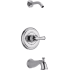 Delta-T14497-LHP-LHD-Tub and Shower Trim in Chrome Less Shower Head