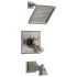 Delta Dryden Monitor 17 Series Dual Function Pressure Balanced Tub and Shower with 1.75 GPM Shower Head and Integrated Volume Control - Less Rough-In Valve Brilliance Stainless