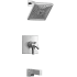 Delta Zura Monitor 17 Series Dual Function Pressure Balanced Tub and Shower with Integrated Volume Control - Less Rough-In Valve Chrome