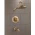 Delta-T17T492-Installed Tub and Shower Trim in Champagne Bronze