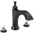 Delta Dorval Deck Mounted Roman Tub Filler Matte Black