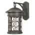 Designers Fountain 1 Light 20" Wall Lantern from the Dark Sky Barrington Collection Mediterranean Patina