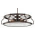 Designers Fountain Eaton 6 Light 26" Wide Chandelier Satin Copper Bronze