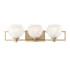 Designers Fountain Cowen 3 Light 24" Wide Bathroom Vanity Light Brushed Gold