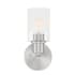 Designers Fountain Cedar Lane 11" Tall Bathroom Sconce Brushed Nickel