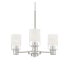 Designers Fountain Cedar Lane 3 Light 20" Wide Chandelier Brushed Nickel