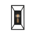 Designers Fountain Within 15" Tall Bathroom Sconce Matte Black