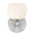 Designers Fountain Moon Breeze 9" Tall Wall Sconce Polished Nickel