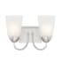 Designers Fountain Malone 2 Light 13" Wide Vanity Light Brushed Nickel