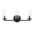 Designers Fountain Hudson Heights 3 Light 18" Wide Vanity Light Matte Black