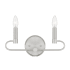 Designers Fountain Summit 2 Light 14" Wide Vanity Light Brushed Nickel