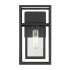 Designers Fountain Burton 12" Tall Wall Sconce Black