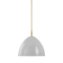 Designers Fountain Biba 15" Wide Pendant Brushed Gold