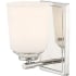 Designers Fountain Stella 8" Tall Wall Sconce Polished Nickel