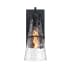 Designers Fountain Field Daisy Lane 14" Tall Outdoor Wall Sconce Black