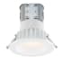 Designers Fountain Easy-Up LED Canless Recessed Fixture with 4" Baffle Trims - IC Rated and Airtight White