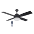 Design House Cali 52" Wide Single LED Ceiling Fan Light Kit Matte Black