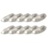 Design House West Side 3 Inch Center to Center Cup Cabinet Pull - 10 Pack Satin Nickel