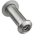 Design House Adjustable 35-55-Millimeter Door Viewer Peephole - Pack of 2 Satin Nickel