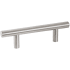 Design House Solid Truss 3-3/4 Inch Center to Center Bar Cabinet Pull - Pack of 10 Satin Nickel