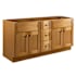 Design House Brookings 60" Double Free Standing Vanity Cabinet - Less Vanity Top Modern Birch