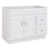 Design House Concord 36" Single Free Standing Vanity Cabinet Only - Less Vanity Top White